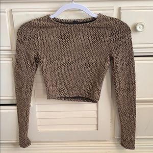 Two piece sparkly skirt set